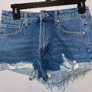 Forever 21 denim shorts
